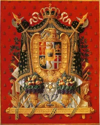 Wappen von Italien, Entwurf für einen Wandteppich, 1808